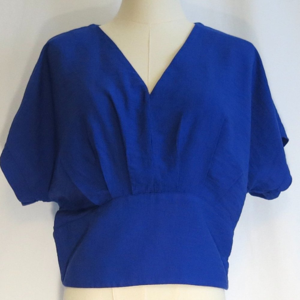 LC WAIKIKI Bat wing Short Sleeve Blouse